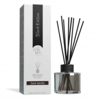 Диффузор ароматический 125мл с палочками, Boles d'olor, Темная ваниль, Dark Vanilla, Black Edition