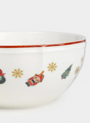 ANLAF-FNG2301-8 Салатник 15*6см, 720мл, фарфор N, белый, Лошадка
