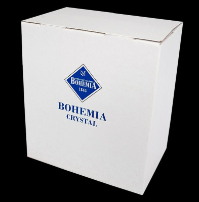 79/69k29/0/47j01/300 Салатник-фруктовница 30 см Bohemia Jihlava, серия Lisboa, цветные шары, хрусталь 