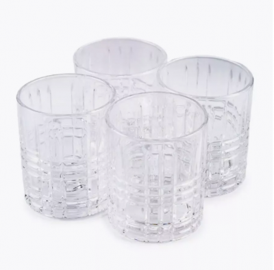 GL013 Набор из 4х крутящихся стаканов для виски 285мл, GLASSERIE, серия SPIN N'SWIRL 