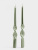 ANLAF-FCS1053A/M-2 Свеча 25 см, набор 2 штуки, Anna Lafarg, зеленая, Витая, New year ANLAF-FCS1053A/M-2 Свеча 25 см, набор 2 штуки, Anna Lafarg, зеленая, Витая, New year