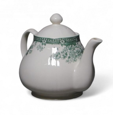 50-9911 Чайник заварочный 940мл, Claytan, серия DIANA ROSE JADE GREEN