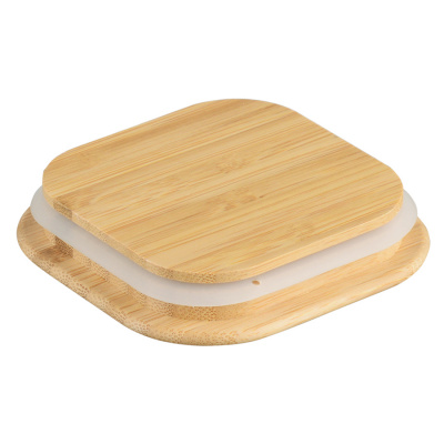 GZ1900SQ Банка для хранения Smart Solutions с крышкой из бамбука 1900мл