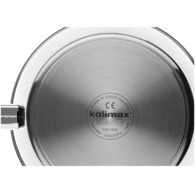 104601 Кастрюля 1.5л индукция, нержавеющая сталь,  KOLIMAX, серия KLASIK