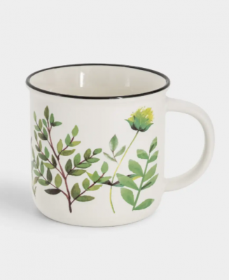 ANLAF2-TC988-A19190-A Кружка 400 мл, фарфор N, белая, Летний луг, Herbarium