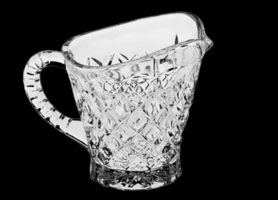 990/30400/0/14100/012-109 Молочник хрустальный 120 мл Crystal BOHEMIA, серия "Diamond"